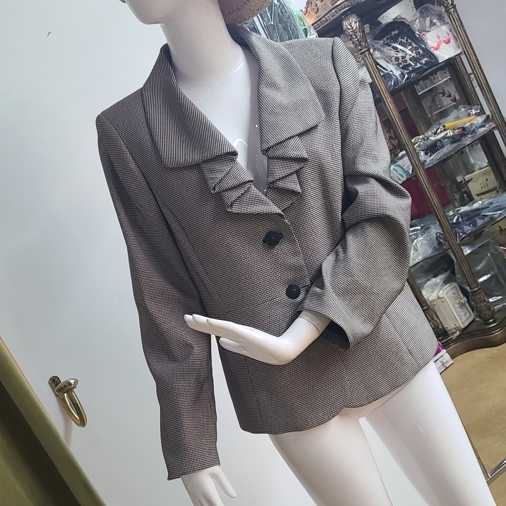 Kasper Houndstooth Blazer